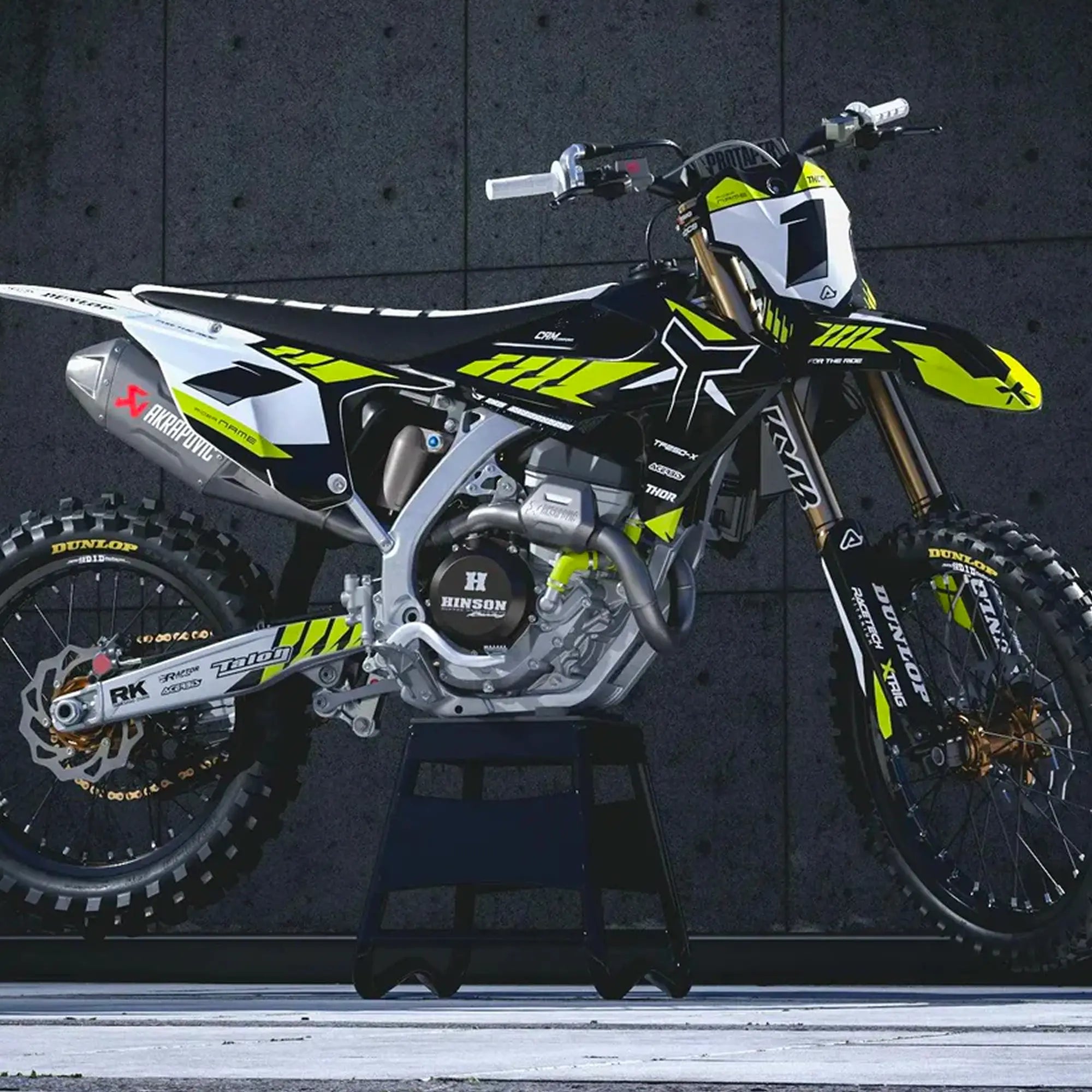 Kit déco TX 250 / 450-F  | Motocross Predator Edition Fifty Design