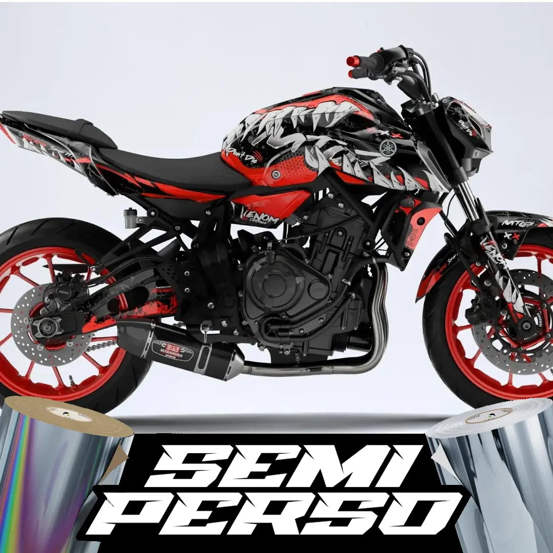 Kit déco moto Yamaha MT07 / FZ 07 | Marvel Edition Fifty Design