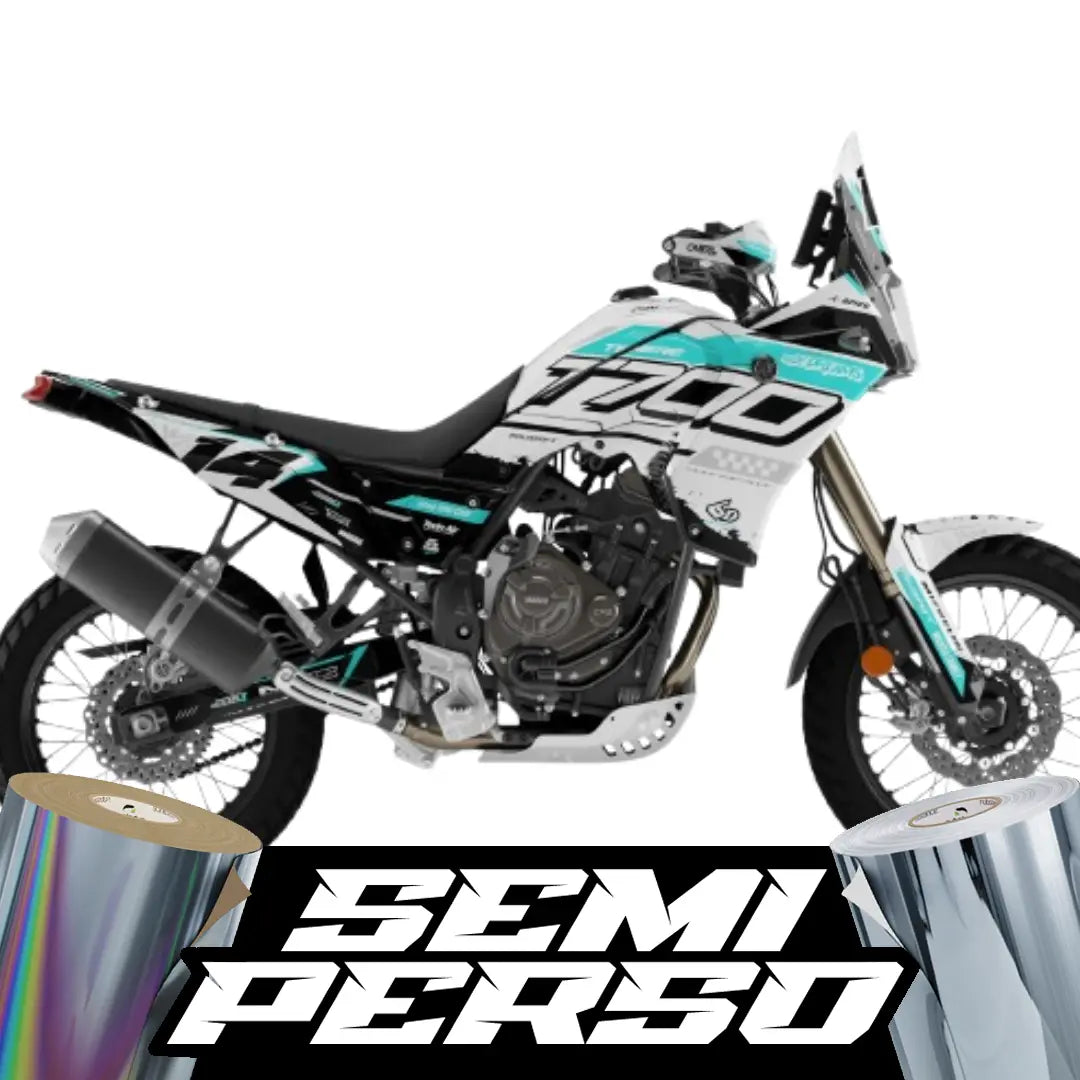 Kit déco moto Yamaha TENERE 700 | Aqua Edition Fifty Design