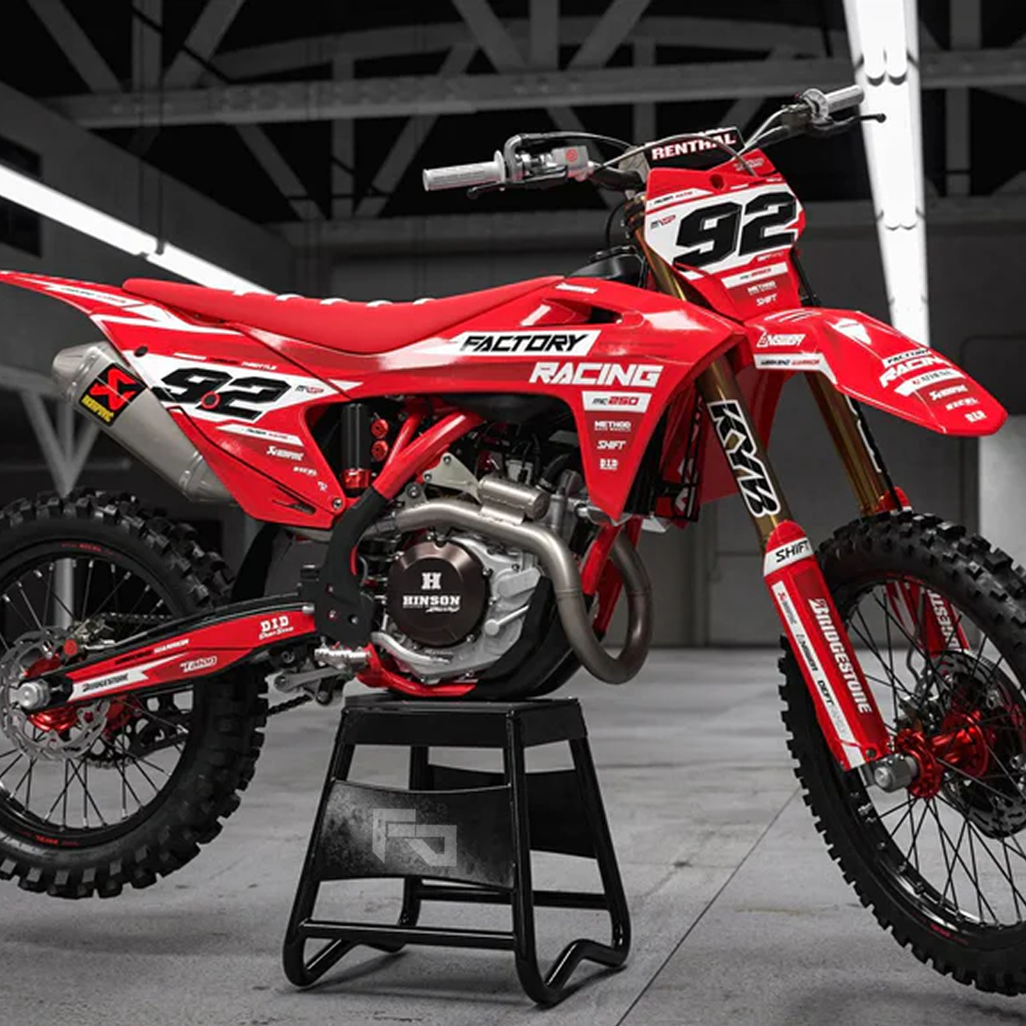 Kit Deco 250 / 450 MC-F / EC-F | Motocross Factory Edition