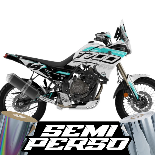 Kit déco moto Yamaha TENERE 700 | Aqua Edition