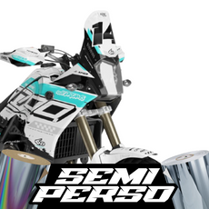 Kit déco moto Yamaha TENERE 700 | Aqua Edition