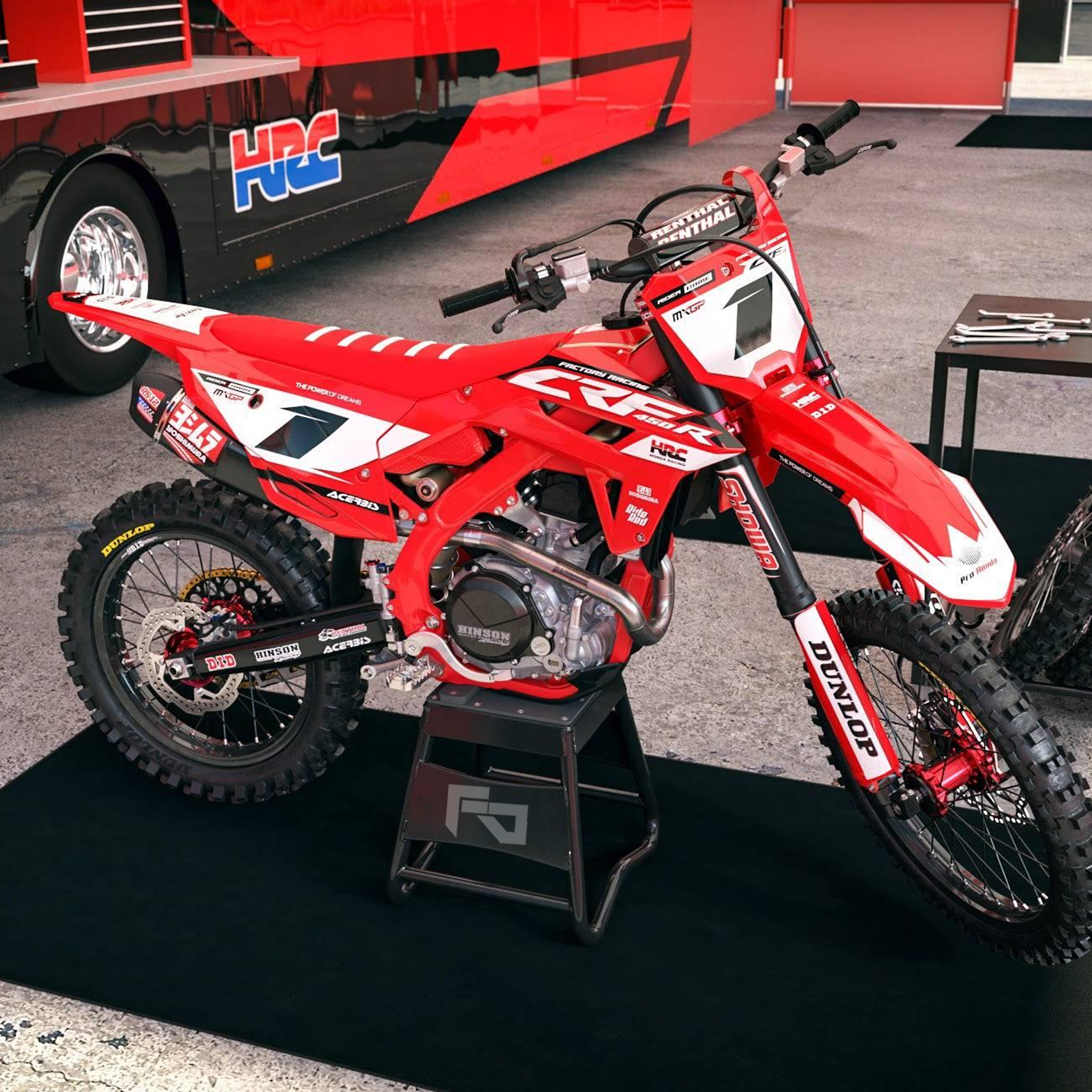 Kit déco 250 / 450 CRF | Motocross Apex Edition