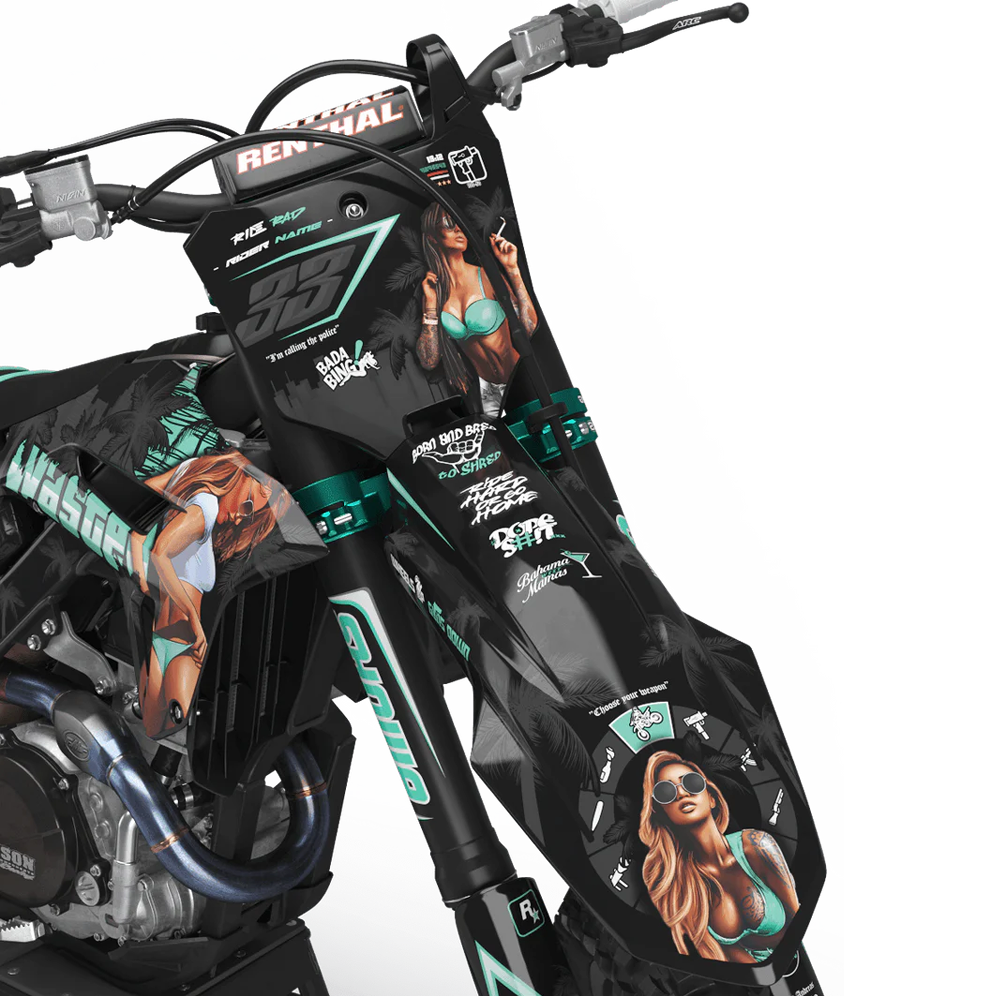 Kit déco 250 / 450 CRF | Motocross Los Santos Edition