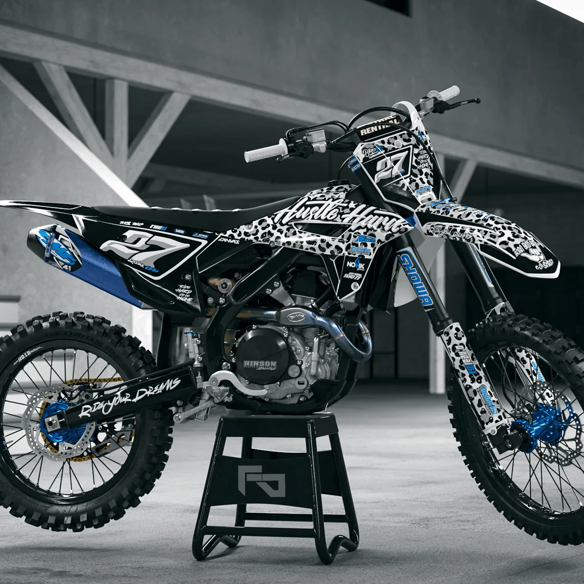 Kit déco 250 / 450 CRF | Motocross Panthère Edition
