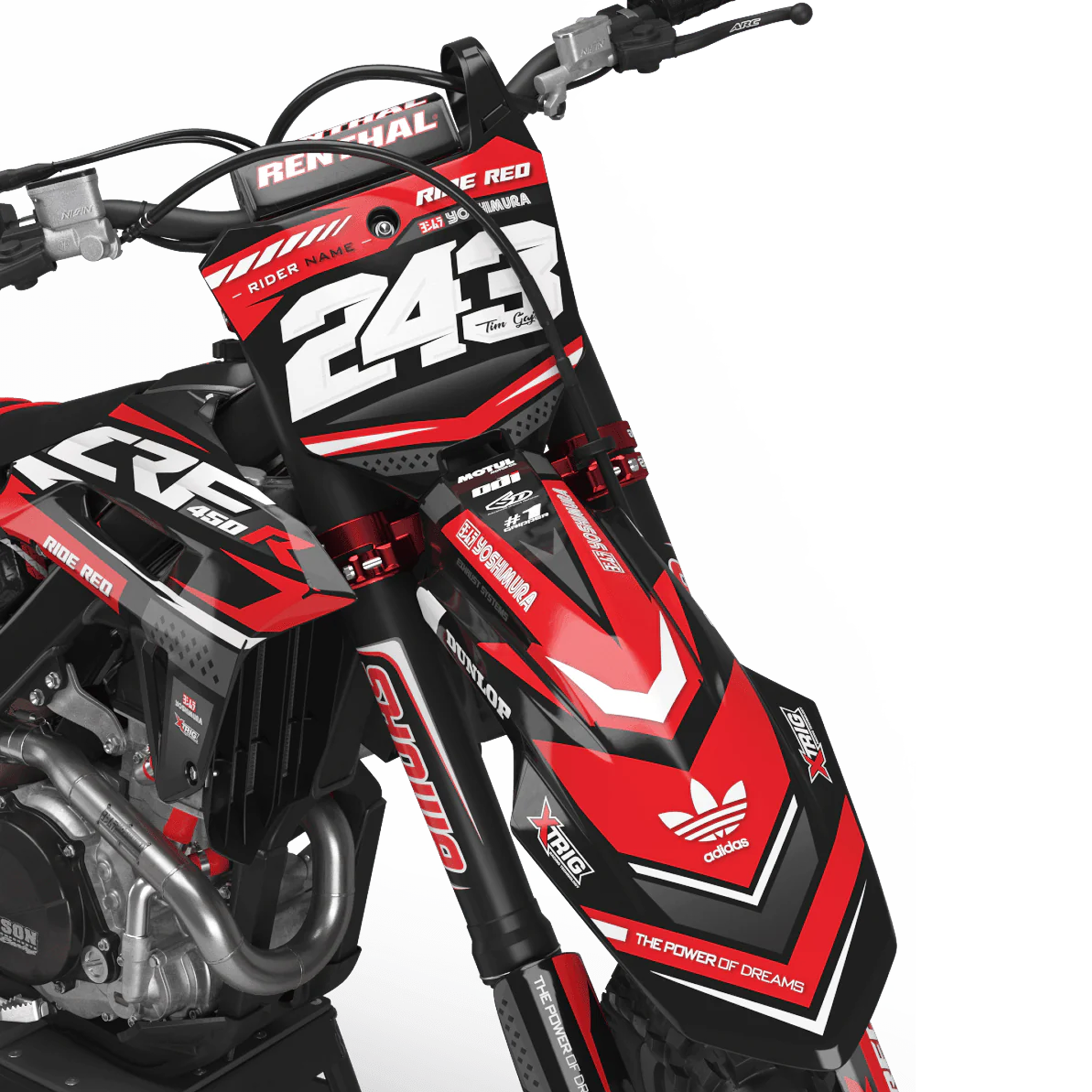 Kit déco 250 / 450 CRF | Motocross Razor Edition