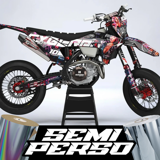 Kit déco Supermotard Cyborg Edition | Semi Personnalisable