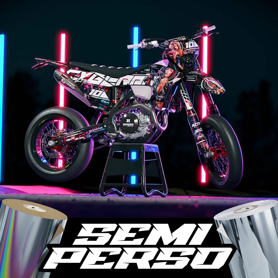 Kit déco Supermotard Cyborg Edition | Semi Personnalisable