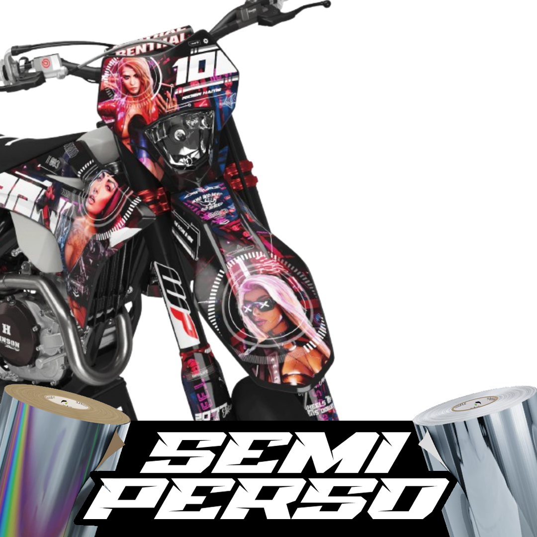 Kit déco Supermotard Cyborg Edition | Semi Personnalisable