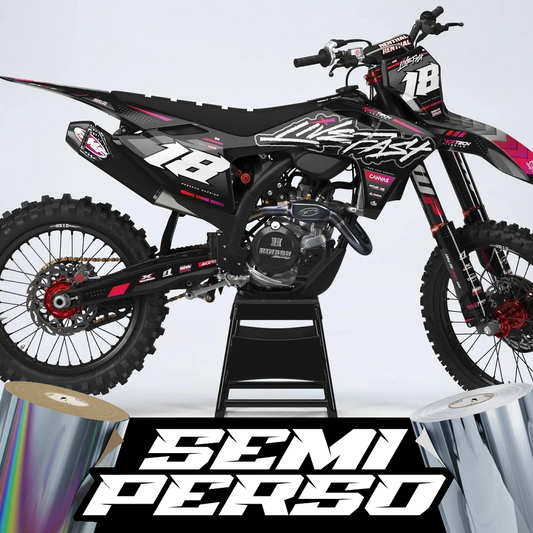 Kit déco Motocross Dark Edition | Semi Personnalisable