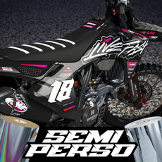 Kit déco Motocross Dark Edition | Semi Personnalisable