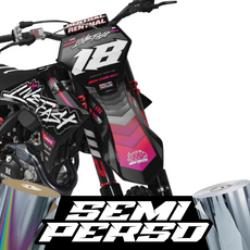 Kit déco Motocross Dark Edition | Semi Personnalisable