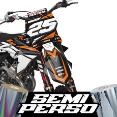 Kit déco Motocross Delta Edition | Semi Personnalisable