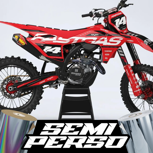 Kit déco Motocross Fast Gas Edition | Semi Personnalisable