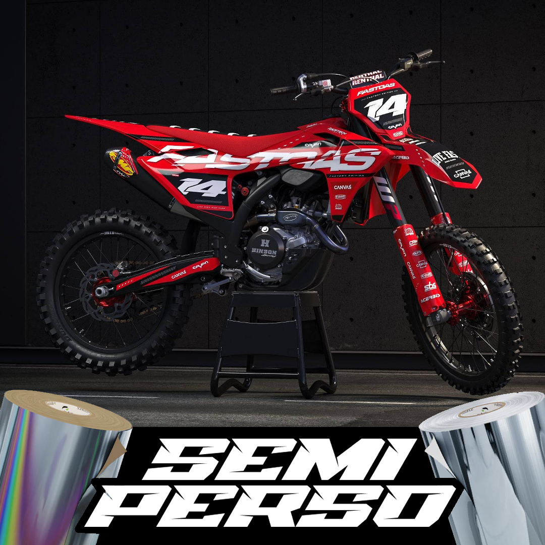 Kit déco Motocross Fast Gas Edition | Semi Personnalisable