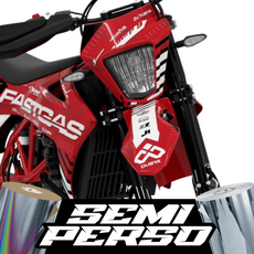 Kit déco Supermotard Fast Gas | Semi Personnalisable