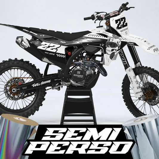 Kit déco Motocross Steel Edition | Semi Personnalisable