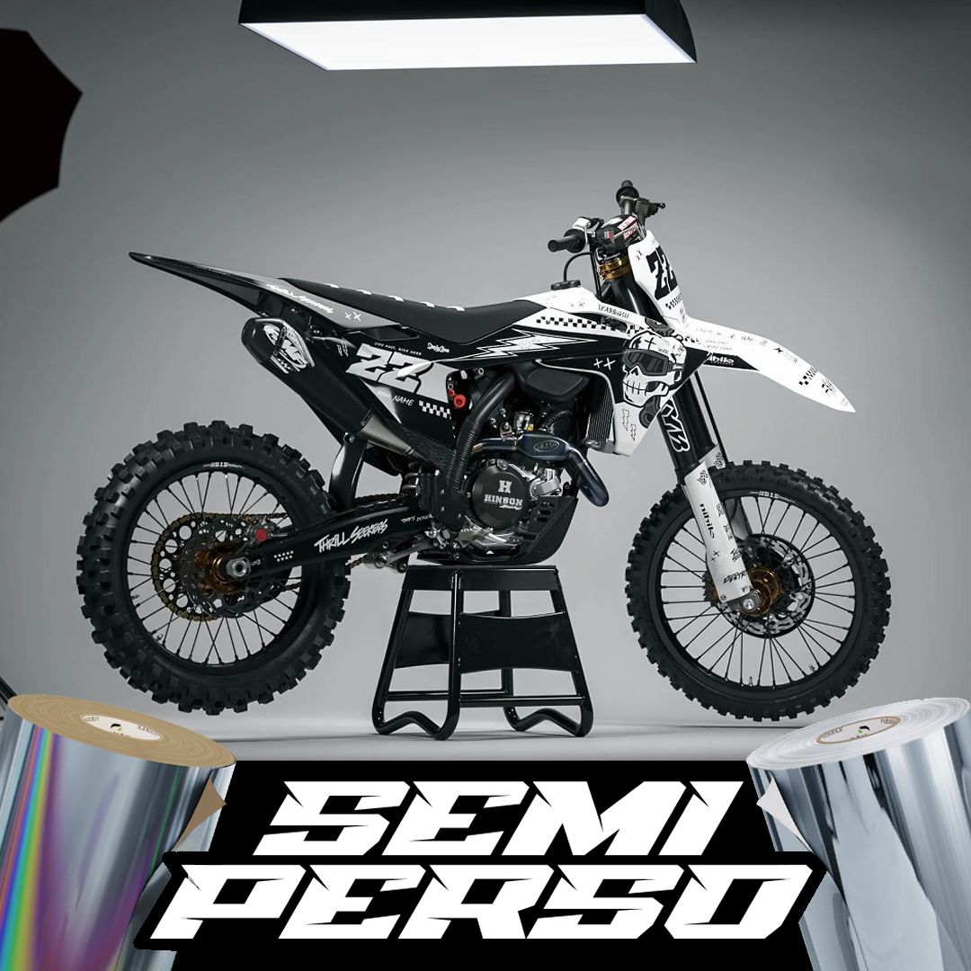 Kit déco Motocross Steel Edition | Semi Personnalisable