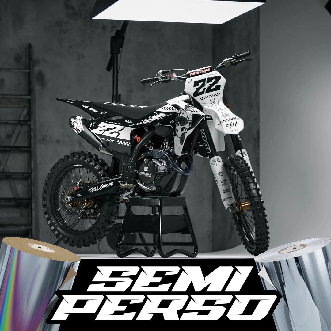 Kit déco Motocross Steel Edition | Semi Personnalisable