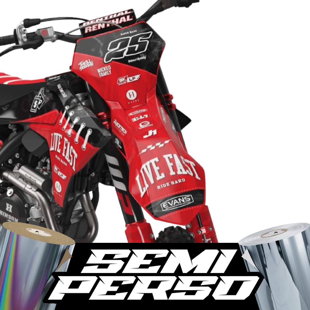 Kit déco Motocross Live Edition | Semi Personnalisable