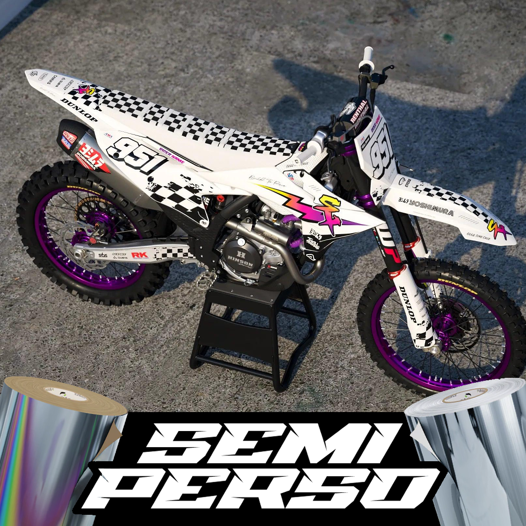 Kit déco Motocross Nitro Edition | Semi Personnalisable