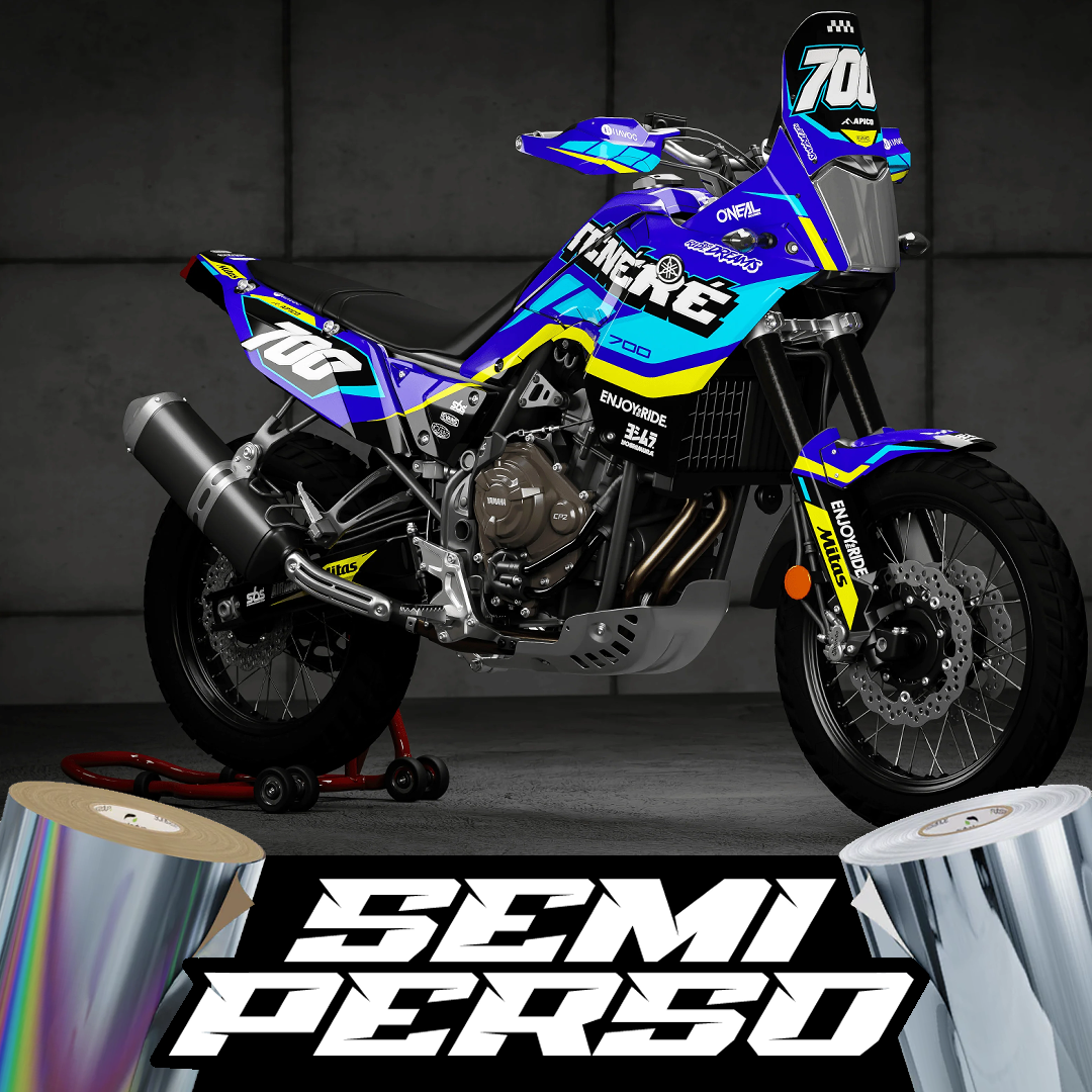 Kit déco moto Yamaha TENERE 700 | Sahara Edition