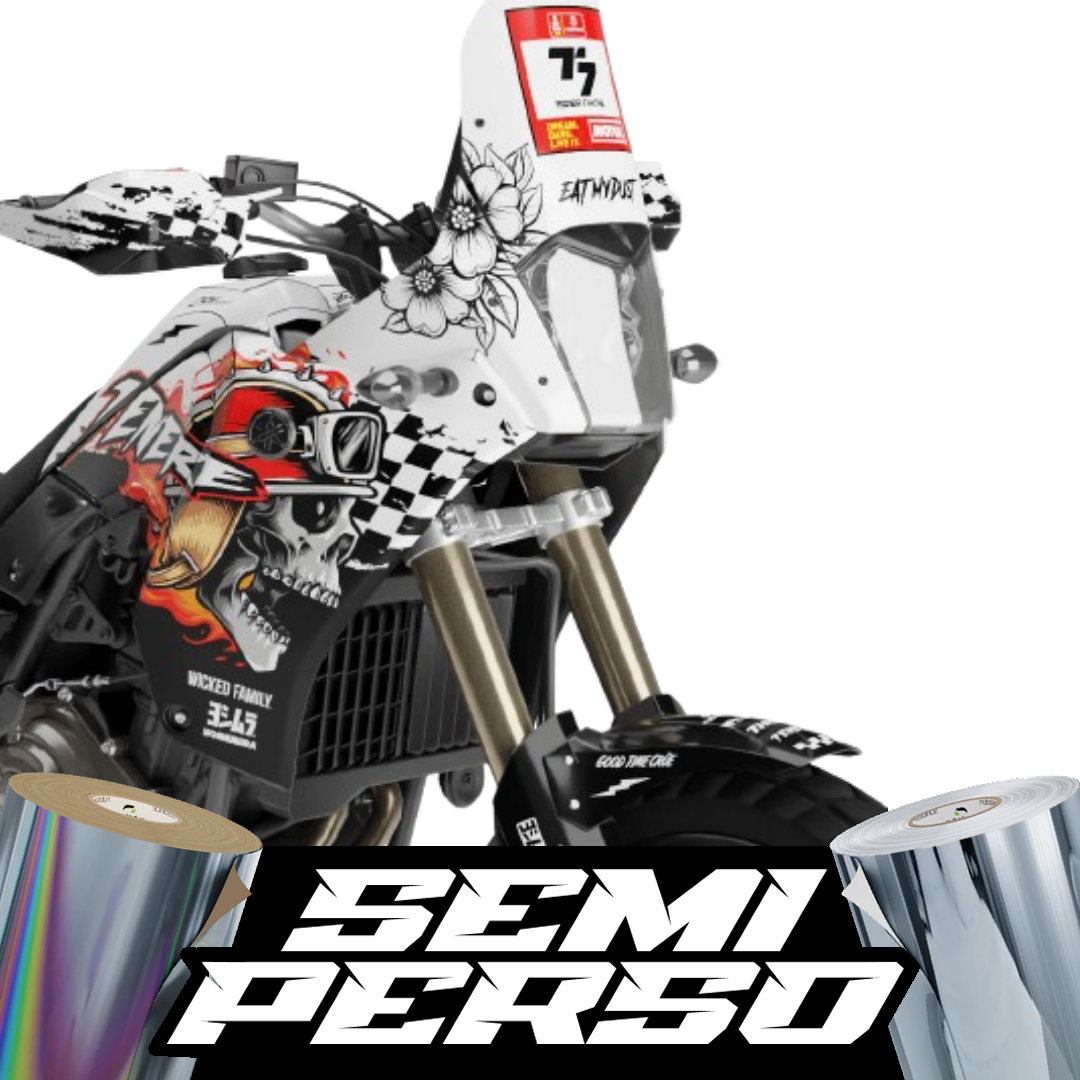 Kit déco moto Yamaha TENERE 700 | Skull Edition