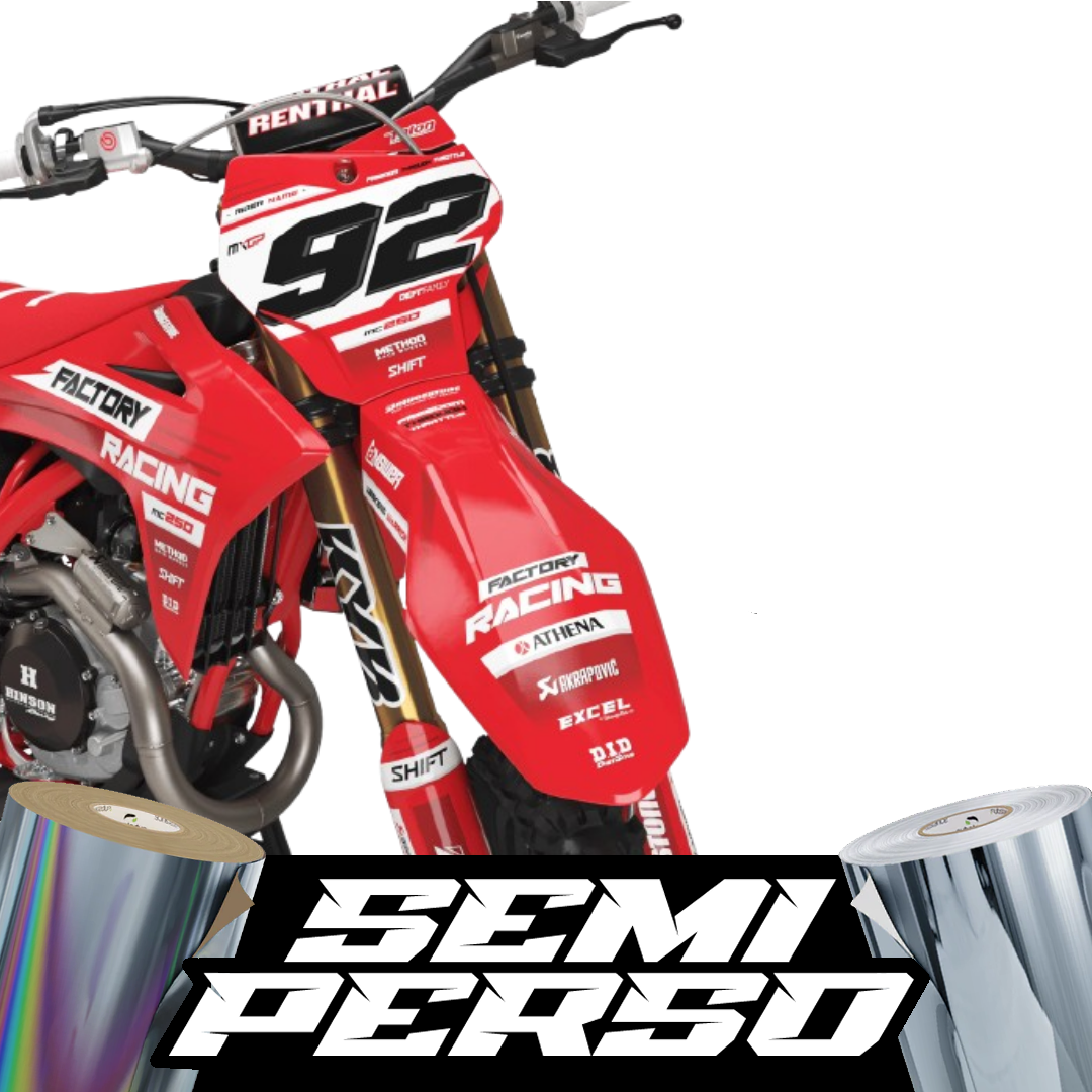 Kit déco Motocross Factory Edition | Semi Personnalisable