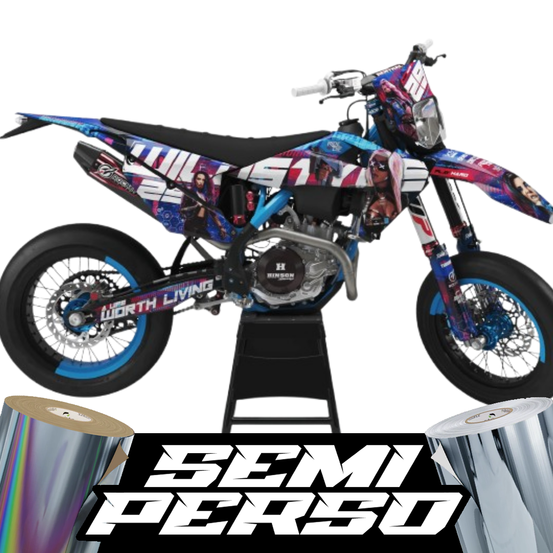 Kit déco Supermotard Summer Night Edition | Semi Personnalisable