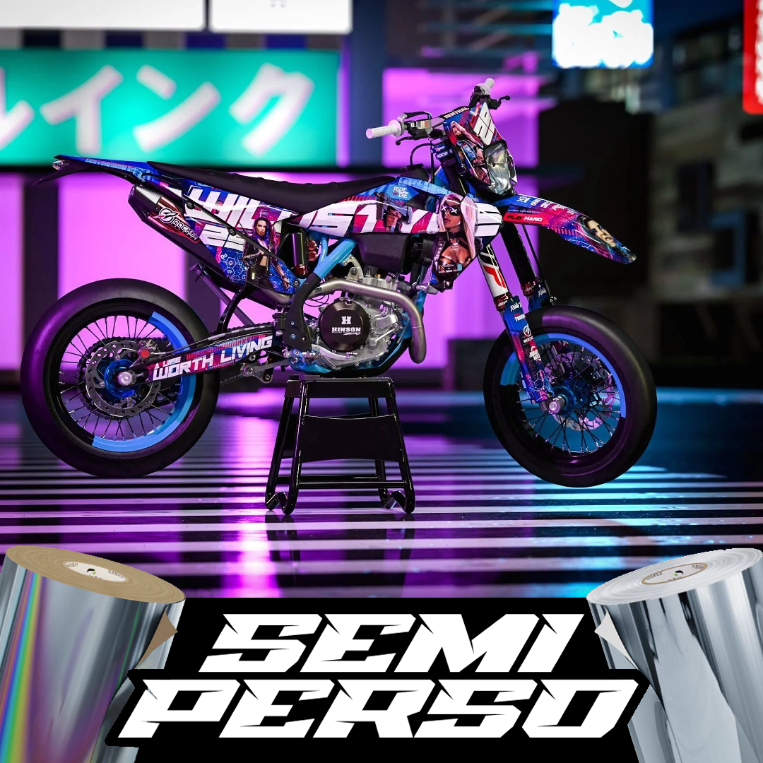 Kit déco Supermotard Summer Night Edition | Semi Personnalisable