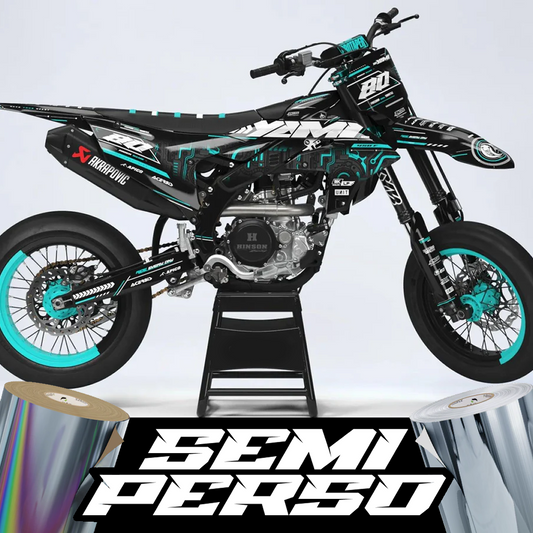 Kit déco Supermotard Techno Edition | Semi Personnalisable