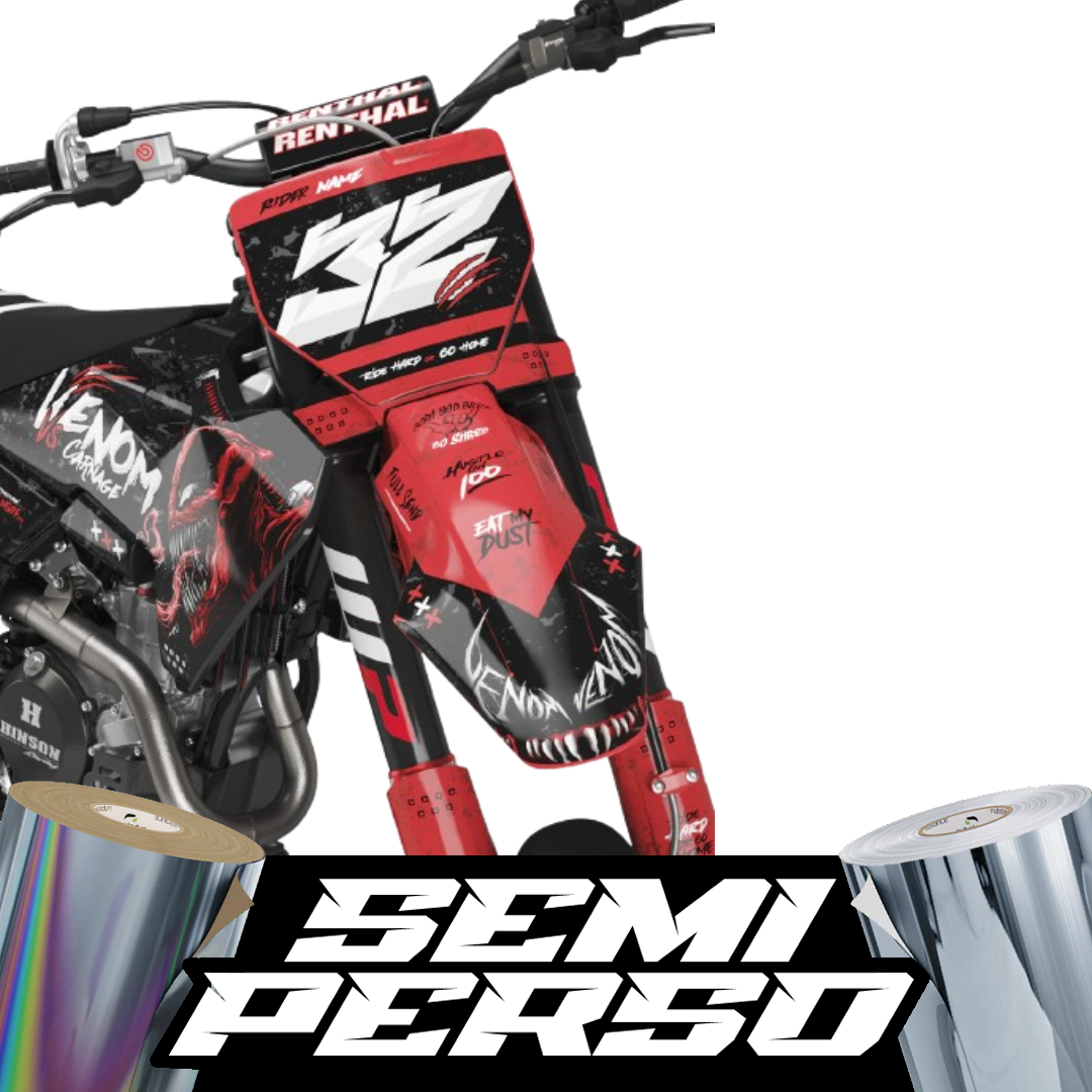 Kit déco Supermotard Venom Edition | Semi Personnalisable