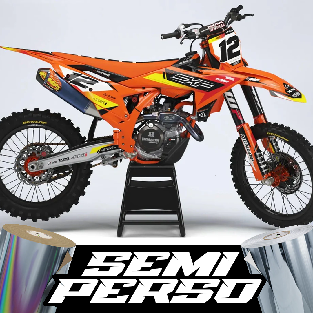 Kit déco Motocross Vortex Edition | Semi Personnalisable