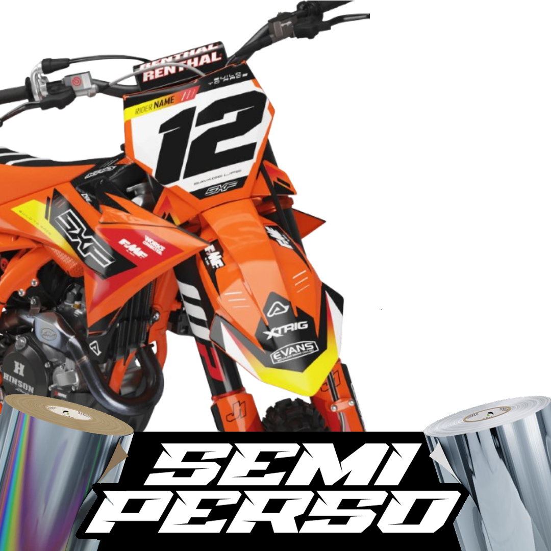 Kit déco Motocross Vortex Edition | Semi Personnalisable