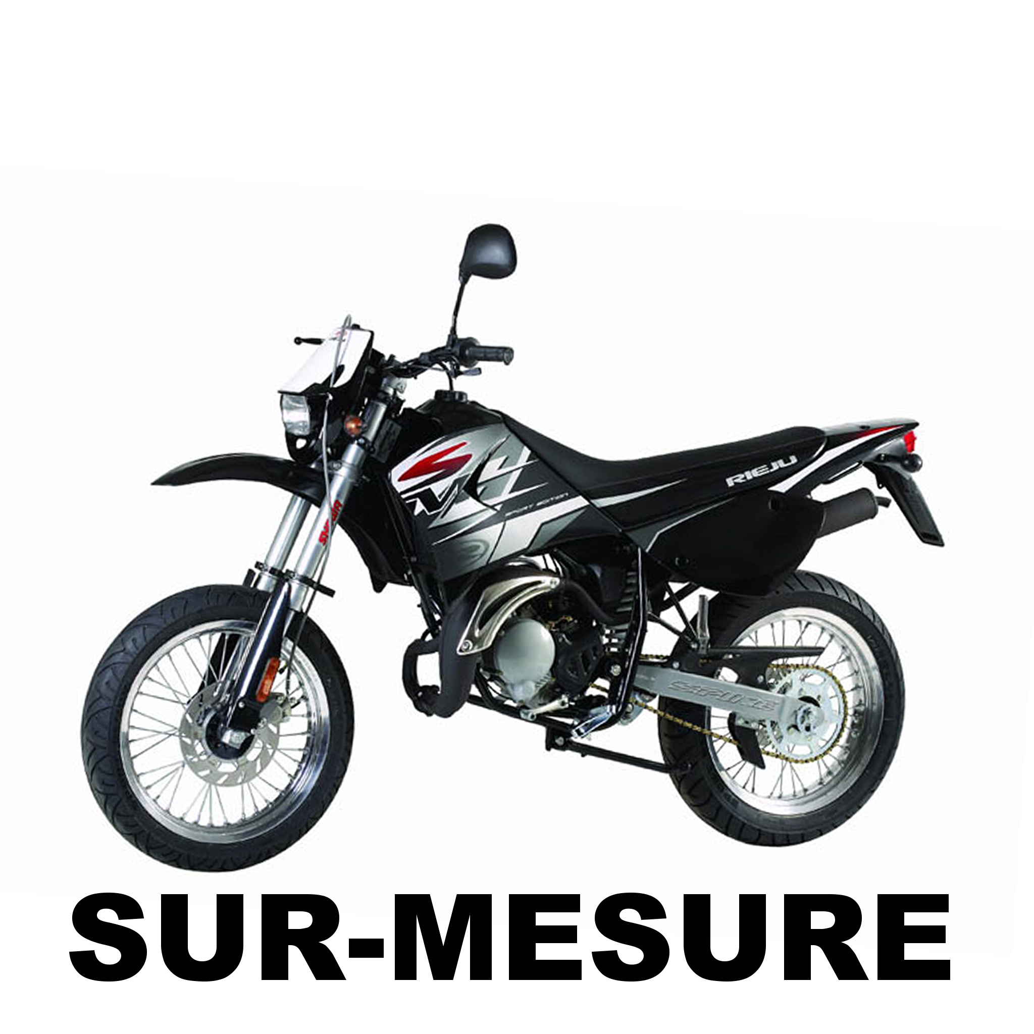 Kit déco moto 50cc Rieju RR | 100% Personnalisé ( 1996 - 2007 )