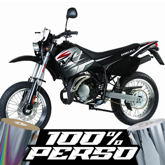 Kit déco moto 50cc Rieju RR | 100% Personnalisé