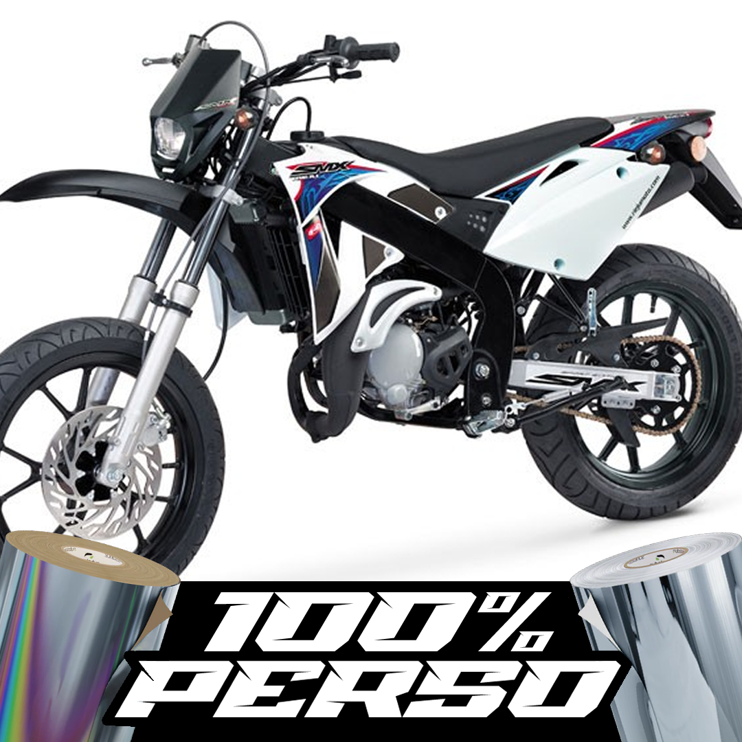 Kit déco moto 50cc Rieju SMX/RMX | 100% Personnalisé