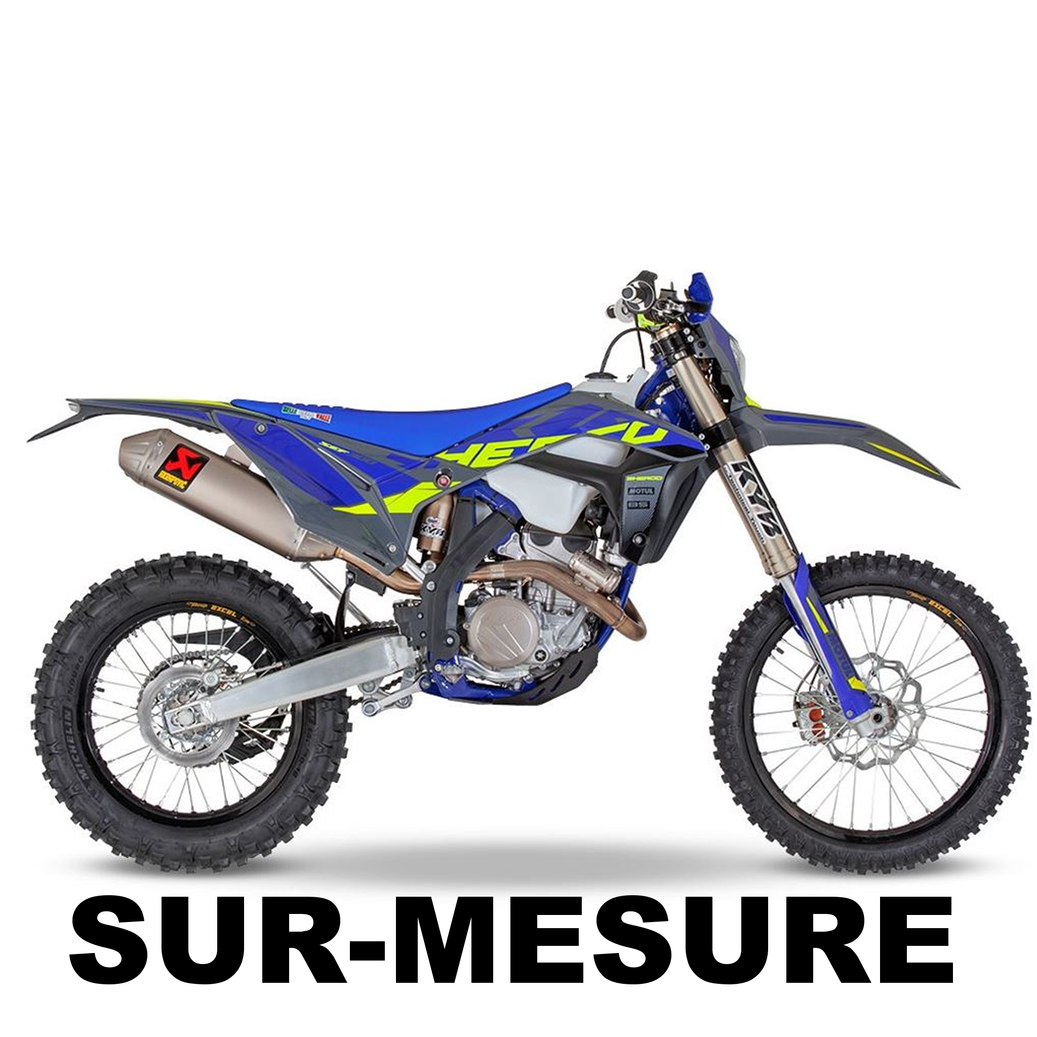 Kit déco SEF Enduro Sherco - Sur Mesure