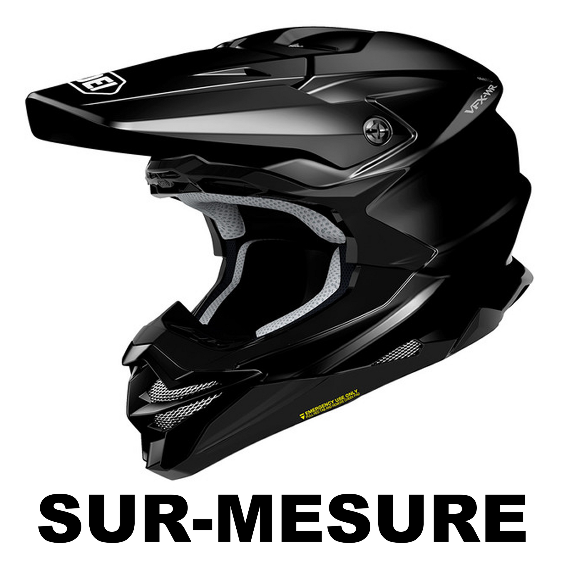 Kit déco de Casque SHOEI VFX-WR - 100% Personnalisé