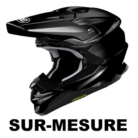Kit déco de Casque SHOEI VFX-WR - 100% Personnalisé