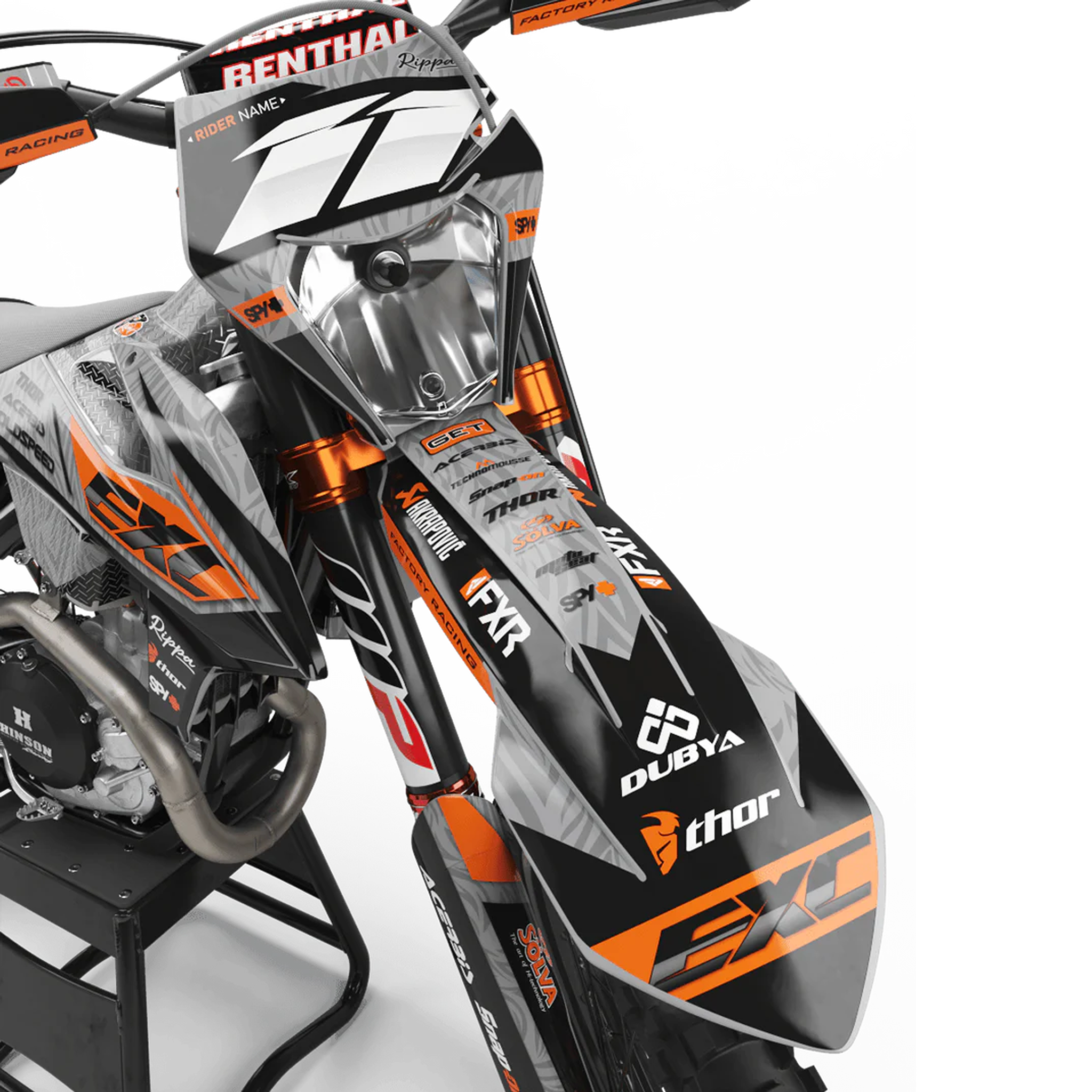 Kit déco 125 / 250 / 450 SX / SX-F | Motocross Chase Edition