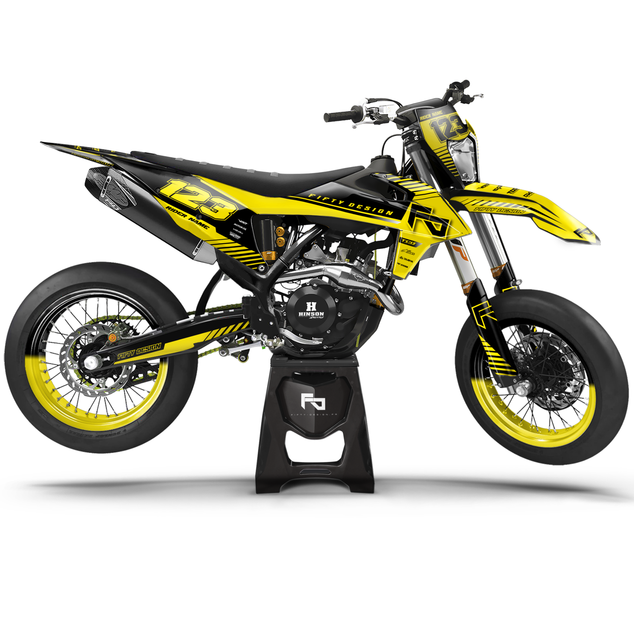 Kit déco Supermotard Street Fight | Semi Personnalisable