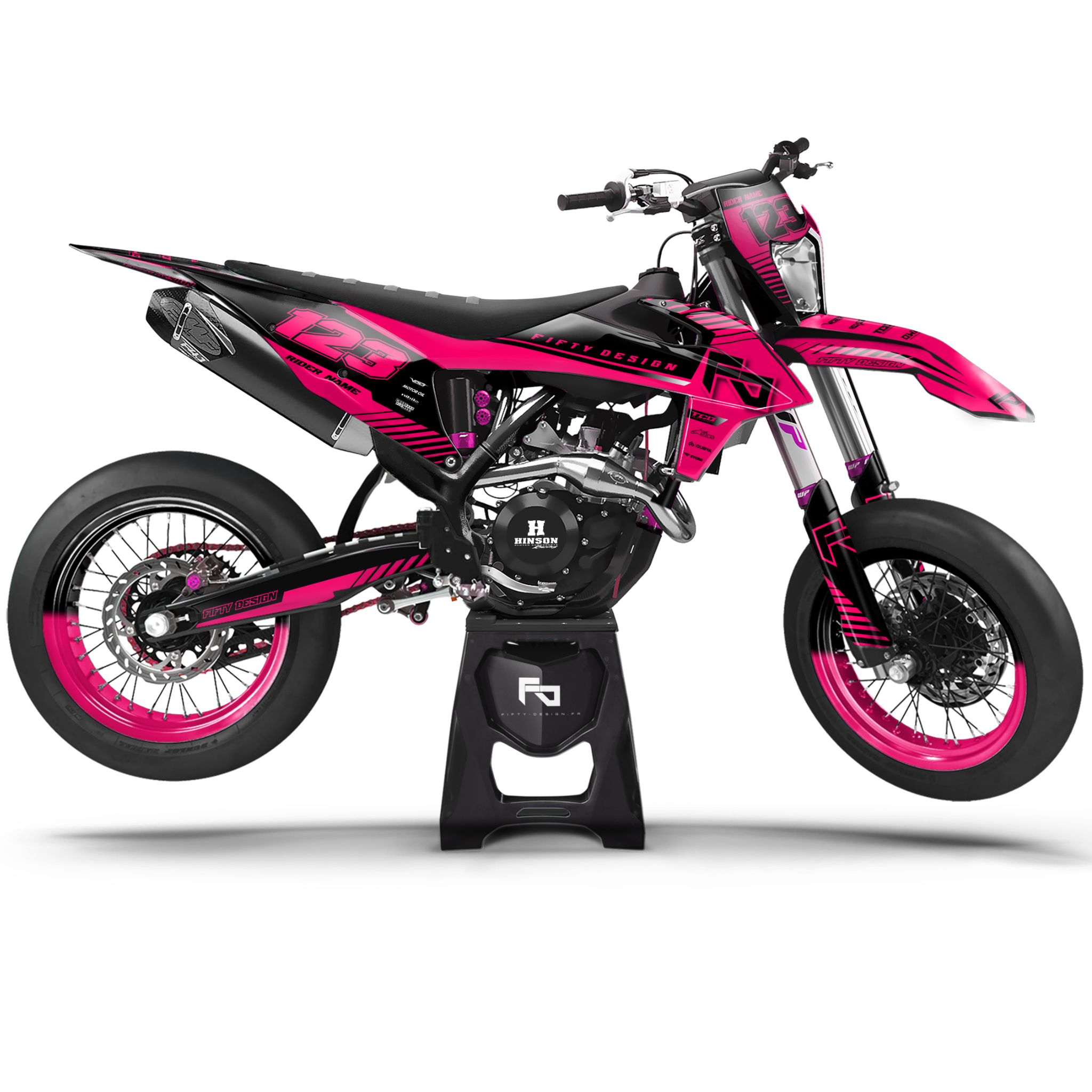 Kit déco Supermotard Street Fight | Semi Personnalisable