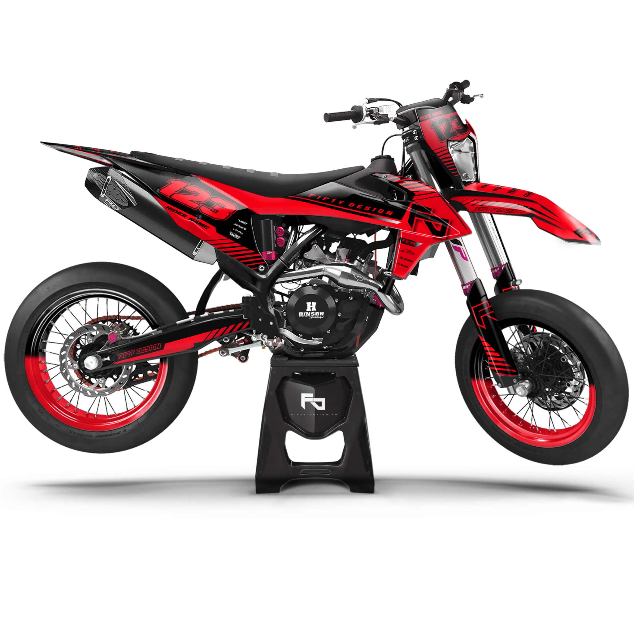 Kit déco Supermotard Street Fight | Semi Personnalisable