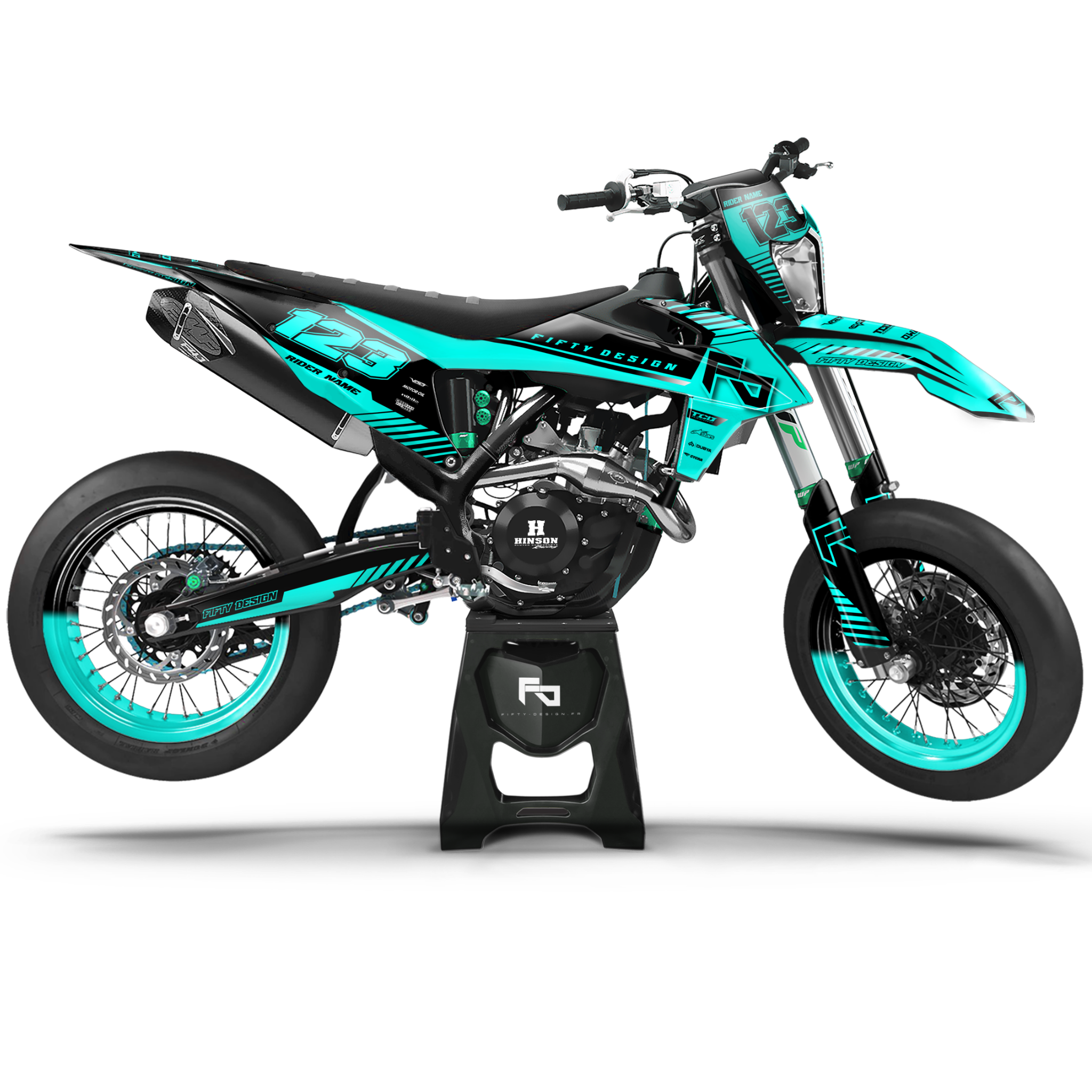 Kit déco Supermotard Street Fight | Semi Personnalisable