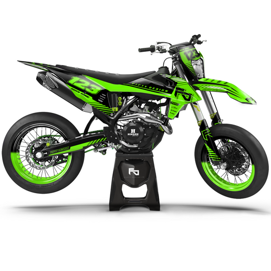 Kit déco Supermotard Street Fight | Semi Personnalisable