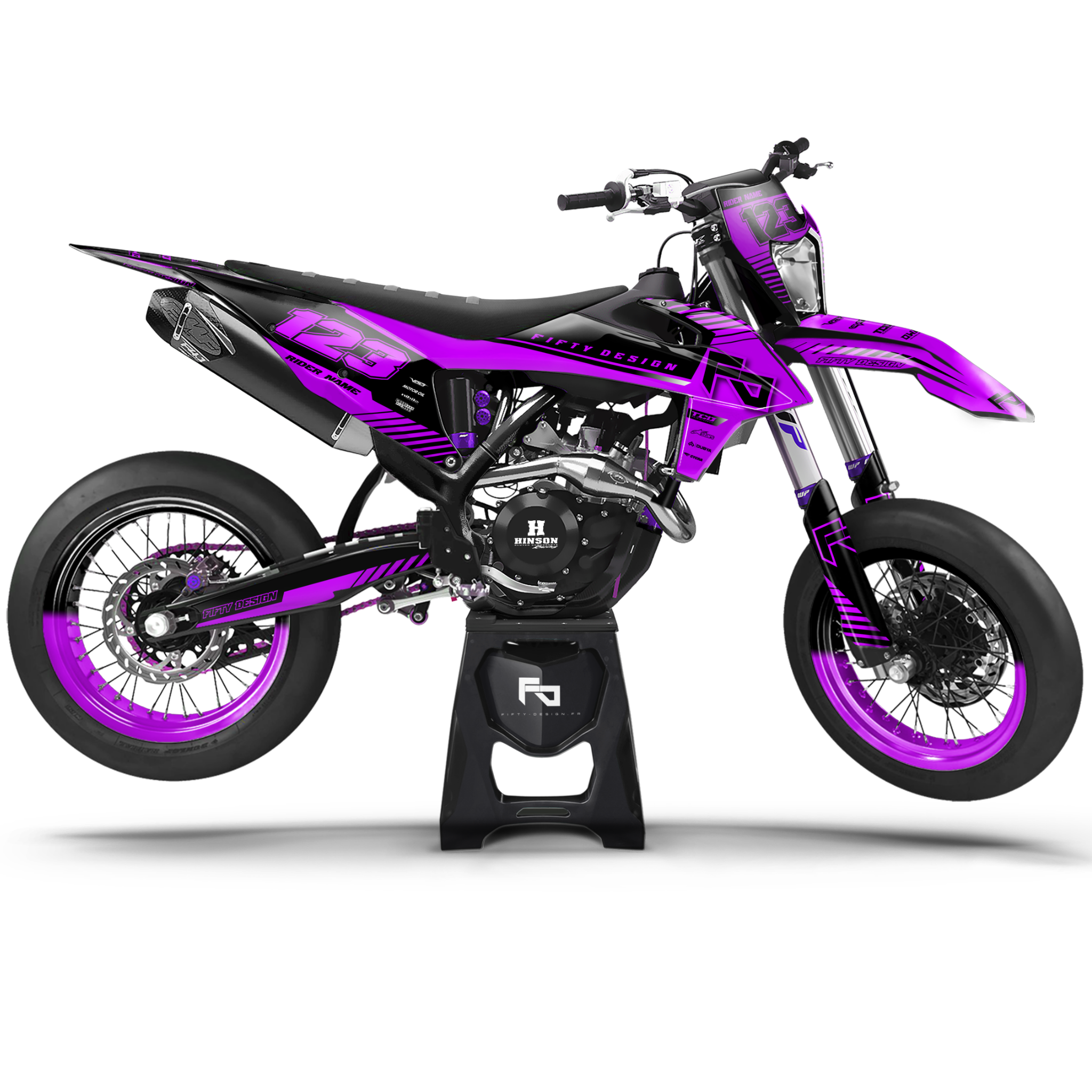 Kit déco Supermotard Street Fight | Semi Personnalisable