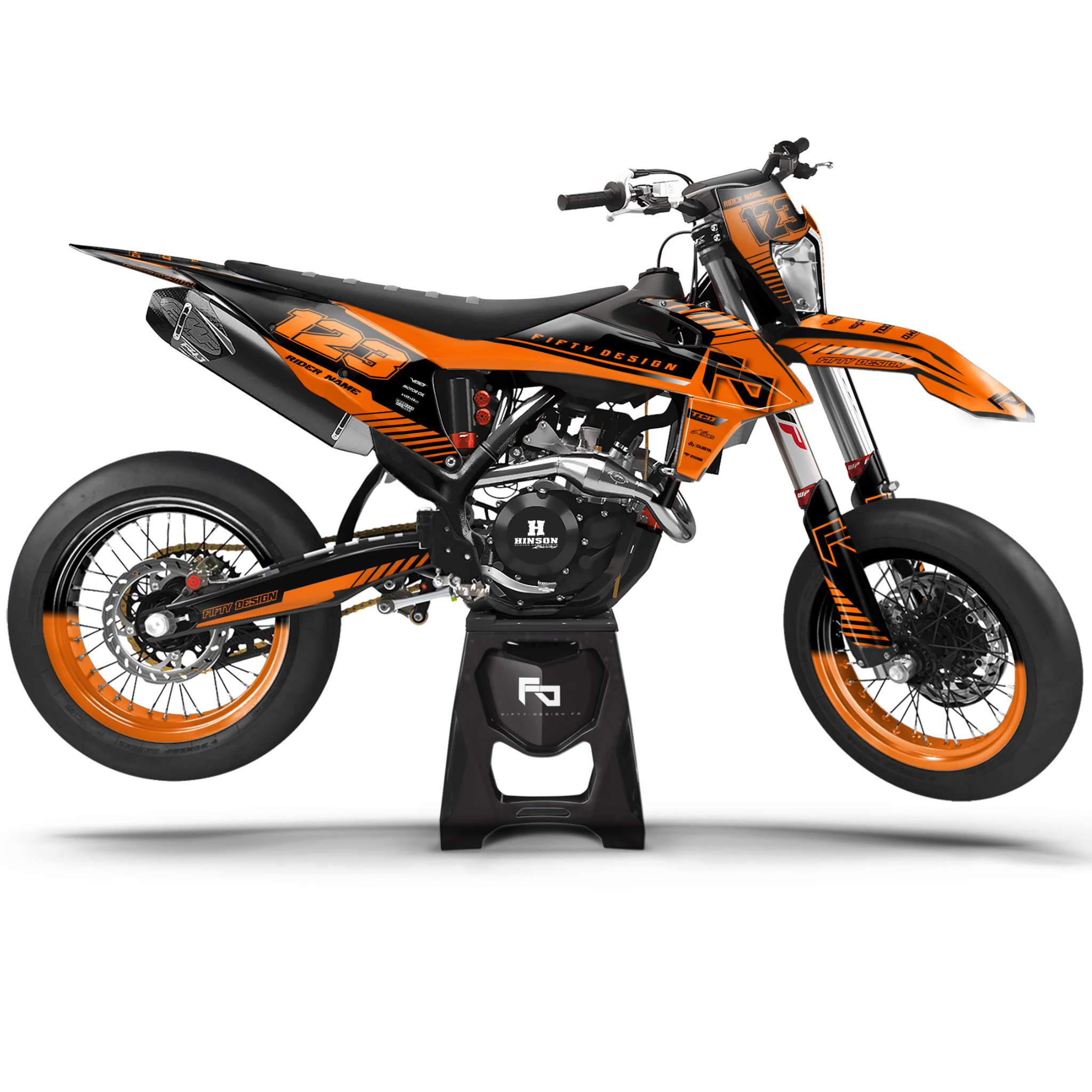 Kit déco Supermotard Street Fight | Semi Personnalisable