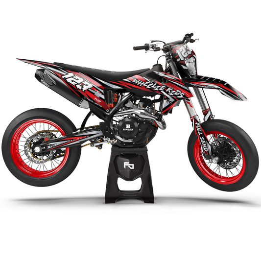 Kit déco Supermotard Wheelie Kids | Semi Personnalisable