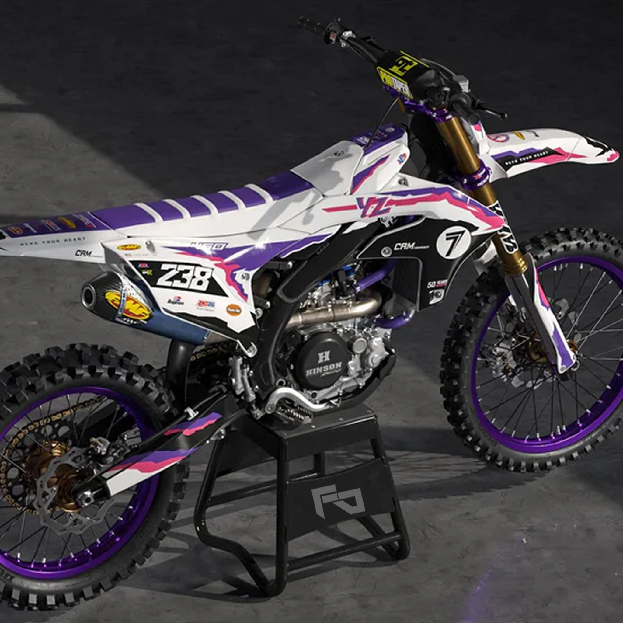 Kit déco 250 / 450 YZ-F | Motocross Yam Edition